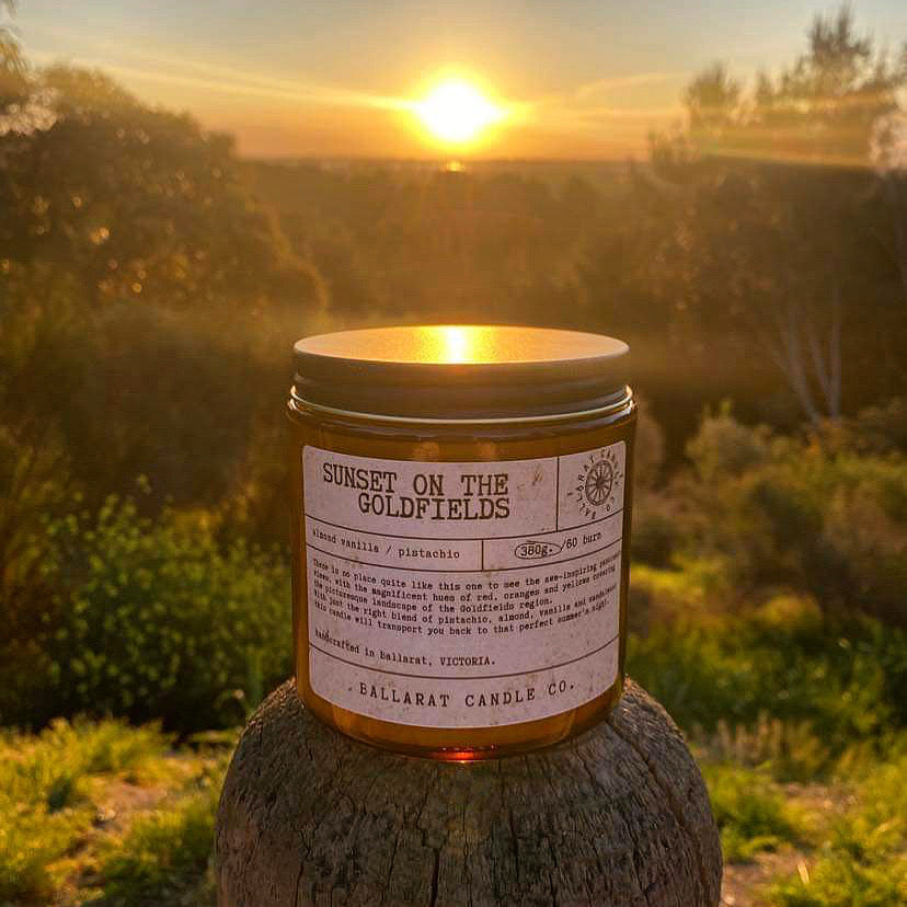 Sunset on the Goldfields