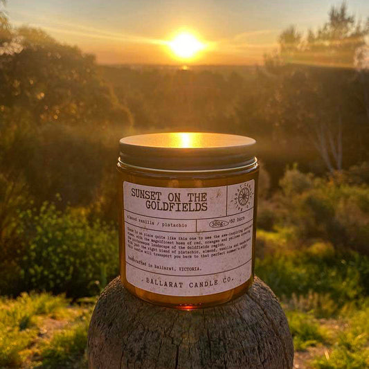 Sunset on the Goldfields