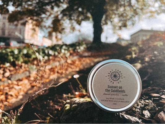 Sunset on the Goldfields Travel Tin