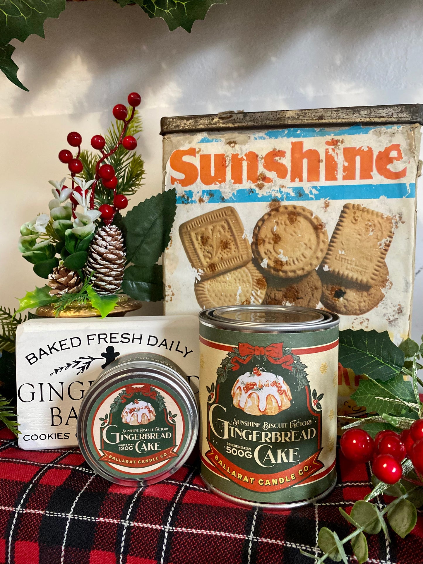 Sunshine Biscuit Factory Gingerbread Cake