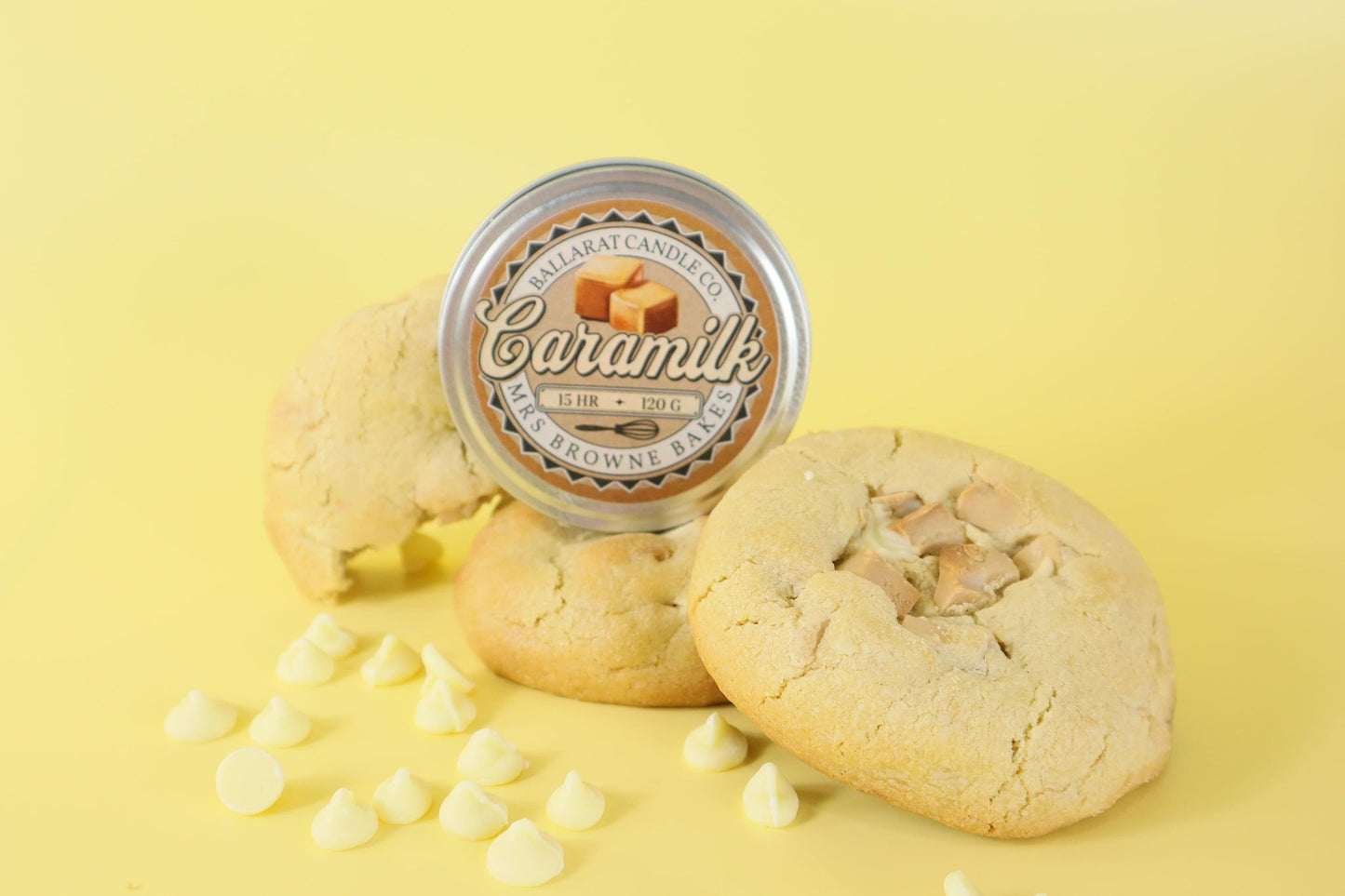 Mrs Browne Bakes  Caramilk Travel Tin